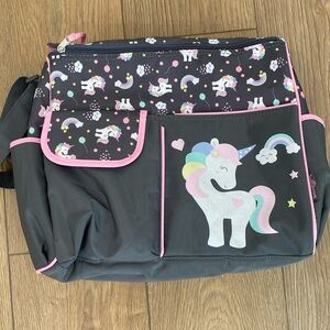 Unicorn diaper bag
